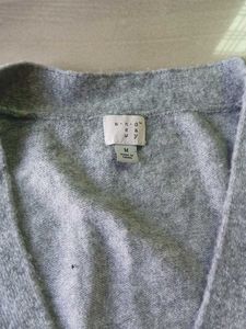 Classic Grey Cardigan for women