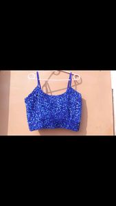Beutiful 🧿blue sequence lehenga