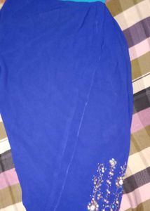 Blue Embellished Dress