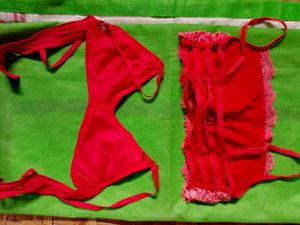 Red Leave  Bra Bundle