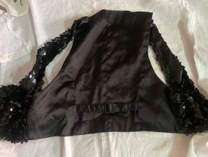 Sequin Embellished Vest