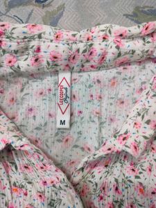 Floral Crumbled Shirt🌷