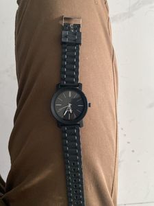 Black Minimalist Watch
