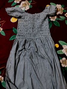 Gingham Smocked Sundress
