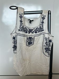 Embroidered Tank Top