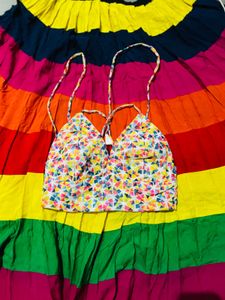 Navratri Style Colorful Lehenga Choli