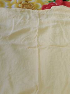 Yellow Embroidered Kurta