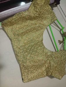 Golden Fancy Blouse