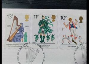 British Cultural Traditions Stamps