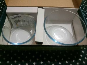 Borosil Mixing Bowls (Set of 2)