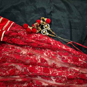Red Embroidered Lehenga Choli| wedding|marriage