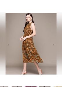 LABEL RITU KUMARFloral Print A-line Dress