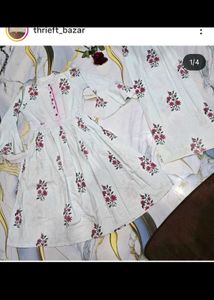 Floral Print Kurta Set