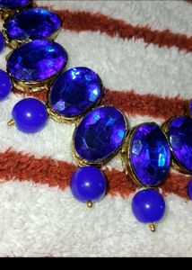 Classy Blue Jewellery Set