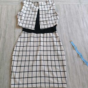 Checkered Mini Dress