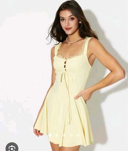 Ruffle A-line Dress