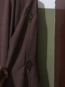 Elegant Brown Abaya
