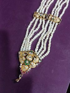 Pearl Long Necklace Set