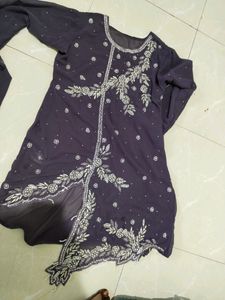 Lovender Gown With Koti
