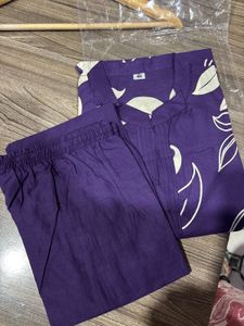 Beautiful 60”60 Cotton Coord Set