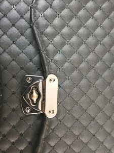 Quilted Black Chain Bag