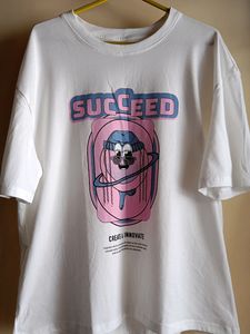 Zudio Printed Oversized T-Shirt