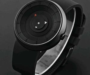 Unique Black Minimalist Watch