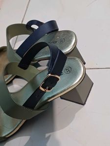 Zudio Olive Sandals used only once