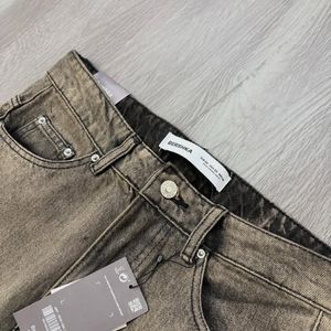 Bershka Wideleg Snakeprint Denim