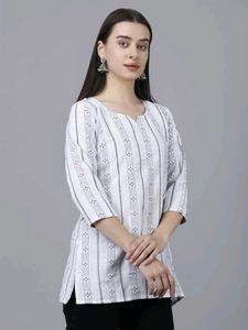 Striped Tunic Top Set