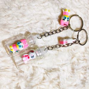 2 Beautiful ❤️ Keychain