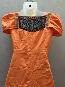 Korean Designer Orange One Piece