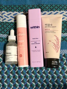 4 Items Full Skincare Routine