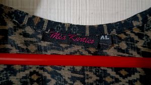 "Mia Kurtis" Black Kurti