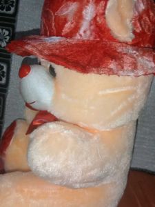 A18 Cream Cap Taddy Gift For Girls And Boys