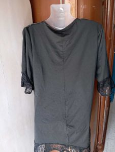 Elegant Black Lace Top