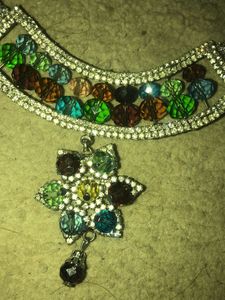 Rhinestone Statement Necklace