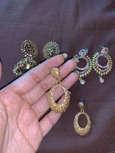 Desi Earrings Combo