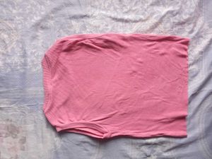 Pink Crop T Shirt 🦩🌺💓