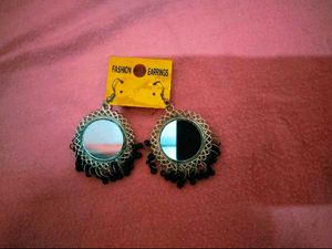 Combo Of  Earrings and Scrunchie