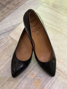 Cushioned Black Heels