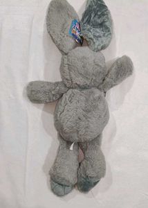 Gray Plush Bunny