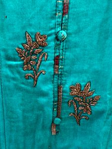 Green Kurta Set