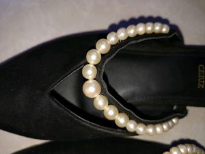 Ceriz Marie Black Ballerinas
