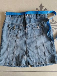 Denim Skirt Kids Size 8