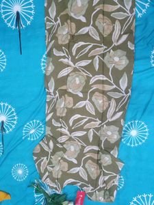 🎋 Olive Leaf Serenity (Kurti Only)