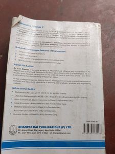 Mathematics Class X R.D. Sharma