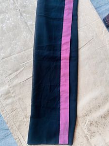 Black Georgette Stole