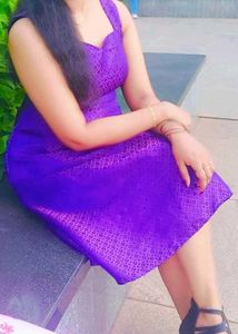 Purple Party Dress