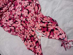 SHEIN BRAND Floral Printed Maxi Dress